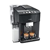Siemens EQ.500 integral TQ505R09 – Machine à café automatique avec écran tactile – Permet de préparer deux tasses simultanément – ...