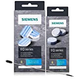 SIEMENS TZ80001 Lot de 10 pastilles nettoyantes + 3 tablettes détartrantes pour EQ Series