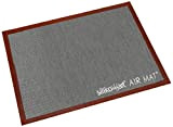 Silikomart 70.109.99.0065 Tapis Air Mat, Silicone, Rouge Brique/Noir, 40 x 30 cm