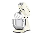 Smeg Stand Mixer Cream SMF03CREU Robot, 800 W, 4.8 liters, Crème