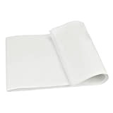 SNAGAROG 100 Pcs Papier Sulfurisé Anti-adhésif Papier Cuisson Feuille Sulfurisé Papier Cuisson Four Blanc Papier Parchemin Cuisson Bio pour Cuisine ...