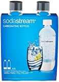 SodaStream 1041243490 Bouteilles - Gris (Transparent) - 2x 1 L