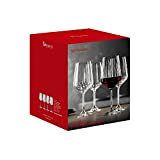 Spiegelau & Nachtmann 4450171 Lot de 4 verres à vin rouge en cristal 630 ml