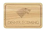 SRB Dinner is Coming Planche à découper en bois de qualité supérieure