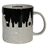 Starbucks tasse london city mug en relief collector series, neuf noir