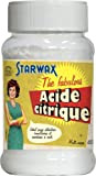 STARWAX FABULOUS Acide Citrique - 400g - Idéal pour Détartrer les Bouilloires et Cafetières - Anti rouille - Anti calcaire ...
