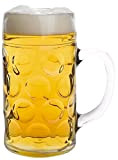 STÖLZLE LAUSITZ Oberglas ISAR Chope de 1,0 L I chope à bière originale Oktoberfest I Lot de 2 I verre ...