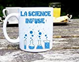 Sublimagecreations Mug la Science Infuse, mug personnalisé, mug Original, Tasse à café