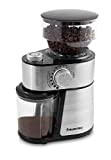 SUNTEC Moulin à café KML-8540 design pro [Entonnoir d'une capacité de 200 g max. de café en grains, finesse de mouture ...