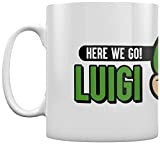 Super Mario MG24846 - Here We Go Luigi - Mug, Céramique, Multicolore, 11 oz/315 ml