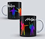Tasse Beatles HELP en céramique, cadeau original.