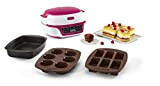 Tefal Cake Factory Intelligente à Gâteaux Appareil, Cuisson Conviviale, Pâtisserie, Machine à Pain, Muffins, 3 Inclus, 5 Programmes, Compatible Moules Crispybake KD801812, ...