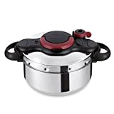 Tefal Clipso Minut Easy Pressure Cooker, Stainless Steel, 6 Litre