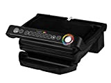 Tefal OptiGrill GC7058 Barbecue de contact intelligent | 6 programmes automatiques | ajuste la température + cycle de cuisson aux ...