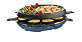 Tefal Raclette Colormania 3 en 1 Appareil à Raclette Grill et Crêpe, Revêtement Antiadhésif Easy Plus, 8 Coupelles, Compatible Lave-Vaisselle, ...