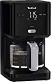 TEFAL SMART'N LIGHT cafetière électrique noire 1,25 L Programmable 24h Fonction Aroma Auto-off après 30 minutes anti-goutte CM600810