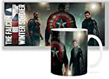 The Falcon And The Winter Soldier Anthony Mackie Captain America F Tasse Blanche Ceramique White Mug