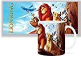 The Lion King Mufasa Simba Tasse Blanche White Mug 325ml Ceramique