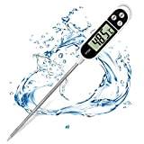 thermometre cuisine accessoire cuisine termometre cuison,thermomètre sonde cuisine thermometre barbecue 5Secondes LCD Ecran Thermomètre pour Patisserie BBQ Lait à Viande ...