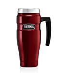 THERMOS Tasse Isotherme en INOX 470 ML, Rouge Cranberry, 0,47 l