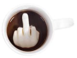 thumbs Up! - Up Mug - Tasse Céramique avec un geste soudain dans le fond de tasse - blanc - ...