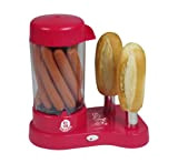 Tkg Kalorik HDM 1001NYC Appareil à Hot-Dogs Chauffe 1 à 2 Pains et 1 à 12 Saucisses en Moins de ...