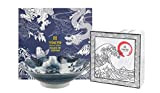TOKYO design studio Japonism Lion Bol gris foncé et blanc Ø 25,2 cm env. 1400 ml en porcelaine asiatique avec ...