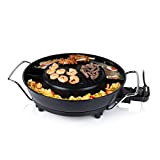 Tristar barbecue coréen Hot Pot - Nombreux accessoires inclus - 3 L - 4 personnes - 1 800 W