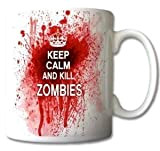 Uglymug Mug avec inscription Keep Calm and Kill Zombies Céramique