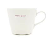 UKIYO Statement Tasse à café drama queen violet 380 ml Keith Brymer Jones Word Range Tasse à café en porcelaine