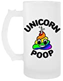 Unicorn Poop Transparent Bière Agresser Transparent Beer Mug