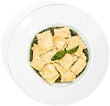 Urban Lifestyle Lot de 4 assiettes à pâtes Milano/salade/assiettes en porcelaine/assiettes à pâtes Ø 26,5 cm | Bord extérieur profond ...