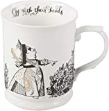V&A Alice au pays des merveilles Mug avec motif reine des cœurs dans une boîte cadeau en porcelaine fine Blanc ...