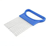 Vegetable Fruit Beef Onion Slicer Cutting Meat Needle Onion Holder Cutter Stainless Steel Meat Needle