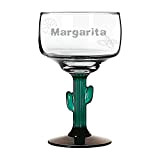 Verre à cocktail Margarita Cactus - Personnalisé avec gravure