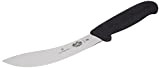 Victorinox Fibrox Couteau de Cuisine, Couteau à Dépouiller, Nylon, Lame 15 cm, Noir