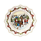 Villeroy & Boch - Annual Christmas Edition assiette de l’année 2022, 23,5 x 23,5 x 3 cm, porcelaine Premium, pièce de collection 14-8626-2646