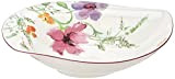 Villeroy & Boch - Bol Profond Mariefleur Serve & Salad, Forme Galbée, Porcelaine Premium, Décor Floral, Compatible Lave-Vaisselle, 21 X 18 cm