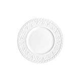 Villeroy & Boch Cellini Assiette à pain, 18 cm, Porcelaine Premium, Blanc