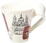 Villeroy & Boch Cities of the World Tasse à café Londres, 300 ml, Hauteur: 11 cm, Porcelaine Premium, Blanc/Multicolore
