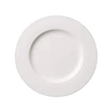 Villeroy & Boch Twist White Assiette plate, 27 cm, Porcelaine Premium, Blanc