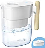 Waterdrop Chubby Cruche de Filtre à eau Avec Filtre 1 × 90 Jours, 3.5 L, Réduit le Fluorure, le Chlore ...