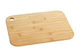 WENKO Planche à découper en bambou M - Planche de cuisine, planche à découper avec trou de préhension, ménage la ...