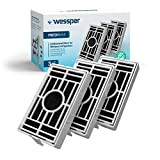 Wessper - Lot de 3 - Filtre antibactérien pour réfrigérateur Whirlpool, Indesit, IKEA, KitchenAid, Hotpoint - Traitement de l'air - ...