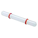 Westmark Rouleau, avec Anneau de distance, longueur : 22,2 cm, plastique/silicone, blanc/rouge/orange, 30462280