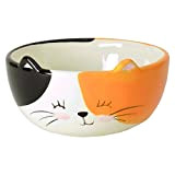 Winkee - Bol à céréales pour chaton | Joli petit bol en céramique avec tube de chat | Bol en ...