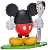 WMF Disney Mickey Mouse Coquetier avec Cuillère, Argent, 13 x 11,5 x 11 cm