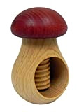 Wooden World Casse-noisettes fabriqué en bois de hêtre naturel, très solide, en forme tonneau type 1