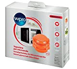 Wpro STM004 Plat Vapeur Rond Easycook 1,5 L pour Fours Micro-Onde - Orange