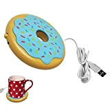 Wuling Chauffe-Tasses USB | Dessous de Verre de Charge USB Donut - Tasses chauffantes Chauffe-Boissons Coussin Chauffant, Mignon Chauffe-Tasses Chauffe-Tasses ...